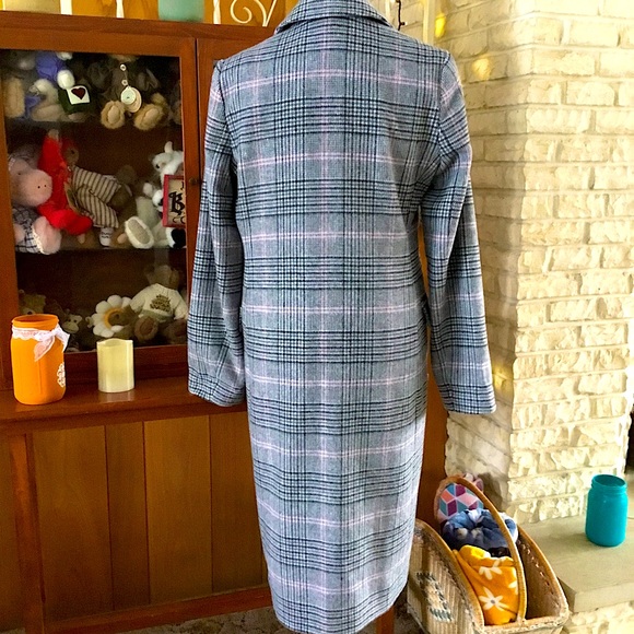 NWT GAP WOOL BLEND LONGLINE COAT - Picture 4 of 11